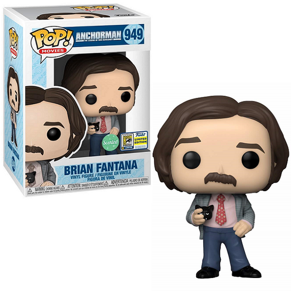 Brian Fantana #949- Anchorman Funko Pop! Movies [Scented SDCC Limited Edition]