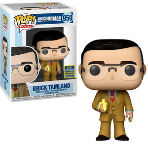 Brick Tamland #950 - Anchorman Funko Pop! Movies [2020 Summer Convention Exclusive]