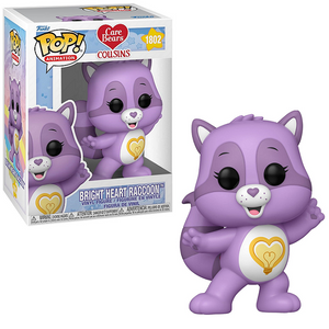 Bright Heart Raccoon #1802 - Care Bear Cousins Funko Pop! Animation