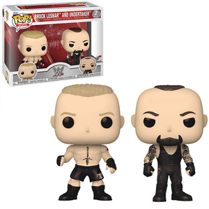 Brock Lesnar And Undertaker - Wrestling Funko Pop! WWE