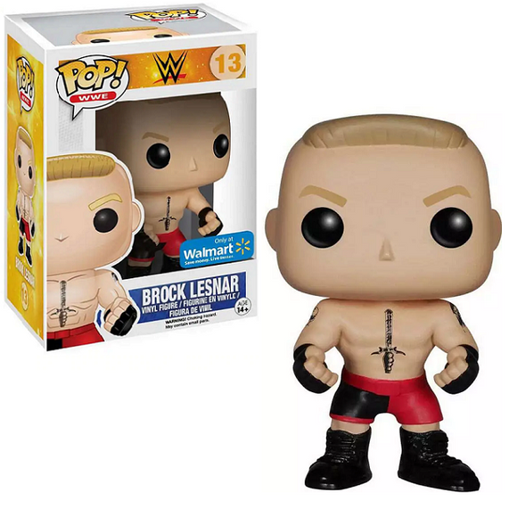 Brock Lesnar Figure #13 - Wrestling Funko Pop! WWE [WalMart Exclusive]