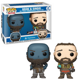 Brok and Sindri God of War Funko Pop 2 Pack in box and out of box