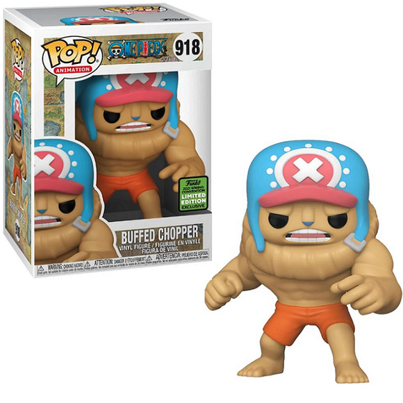 Buffed Chopper #918 - One Piece Funko Pop! Animation [2021 Spring Convention Exclusive]