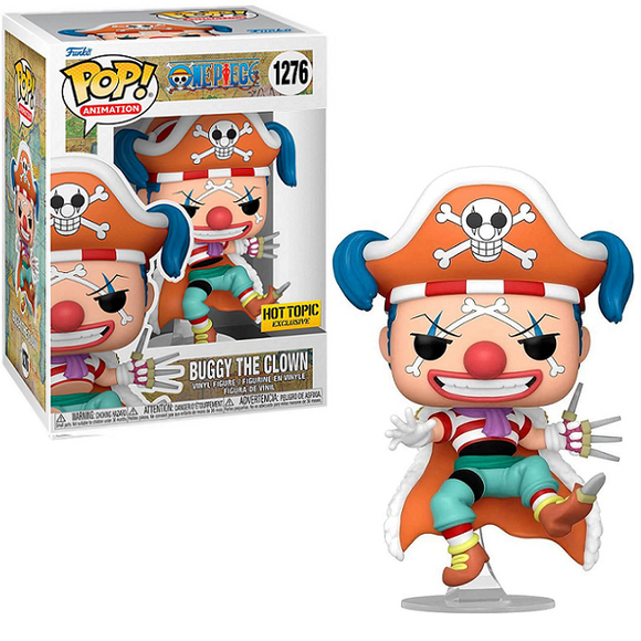 Buggy The Clown #1276 - One Piece Funko Pop! Animation [Hot Topic Exclusive]