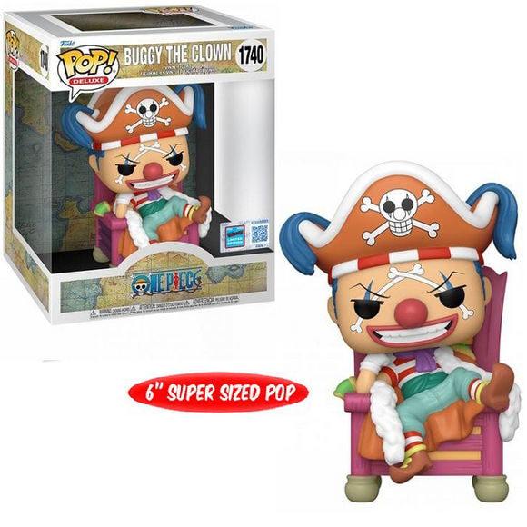 Buggy the Clown #1740 - One Piece Funko Pop! Deluxe [2024 NYCC Limited Edition]