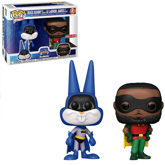 Bugs Bunny as Batman & Lebron James as Robin - Space Jam 2 Funko Pop! Movies [Target Exclusive]