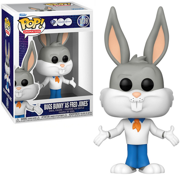 Bugs Bunny as Fred Jones #1239 - Warner Bros 100th Funko Pop! Animation