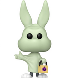 Bugs Bunny Ghost #1673 Looney Tunes Halloween Funko Pop figure outside the box.