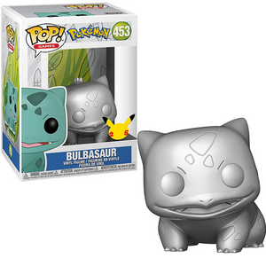 Bulbasaur #453 – Pokemon Funko Pop! Games [Silver Metallic]