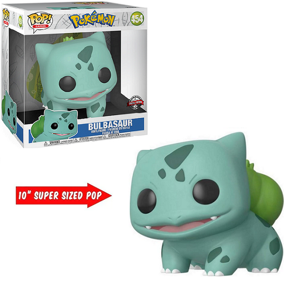 Bulbasaur #454  - Pokemon Funko Pop! Games [10-Inch Special Edition]