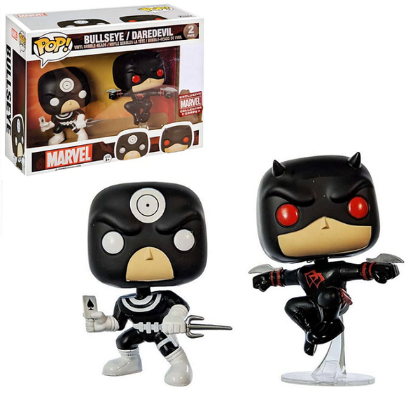 Bullseye & Daredevil - Marvel Funko Pop! [Marvel Collector Corps Exclusive]