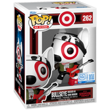 Bullseye Dressed as Eddie Munson #262 Stranger Things Target mascot crossover Funko Pop Target Exclusive in box