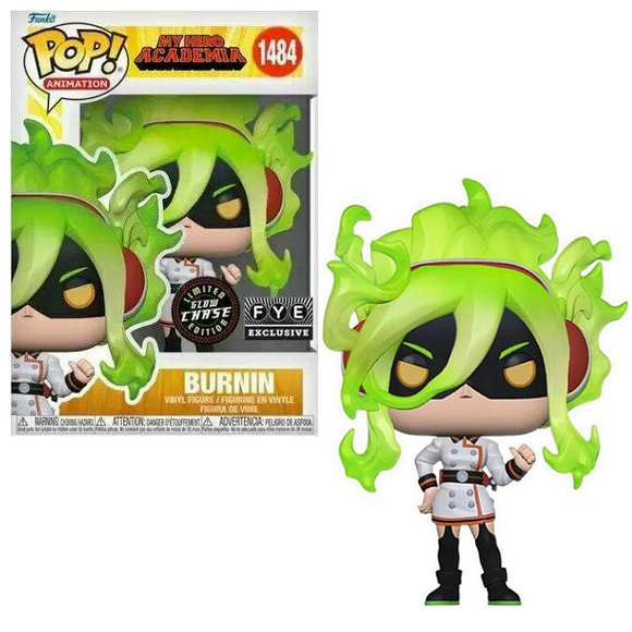 Burnin #1484 - My Hero Academia Funko Pop! Animation [Gitd FYE Exclusive Chase]