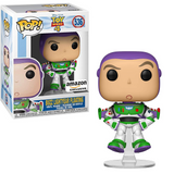 Buzz Lightyear Floating #536 Funko Pop shown in-box and out-of-box, front view
