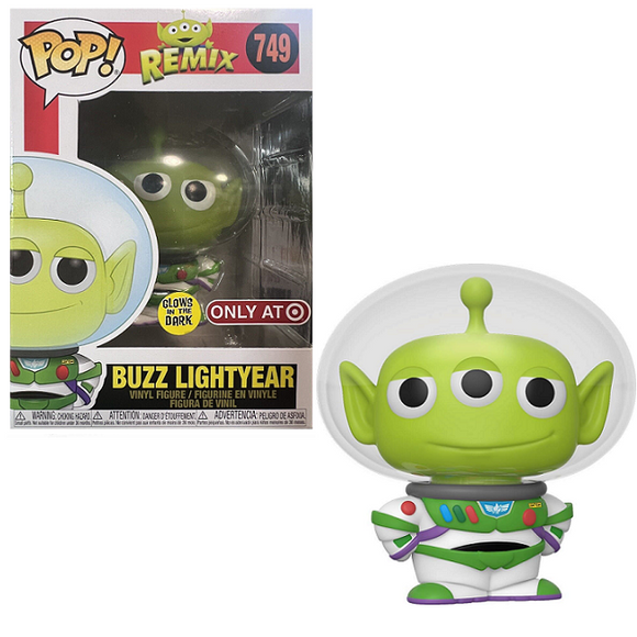 Buzz Lightyear #749 - Alien Remix Funko Pop! [GITD Target Exclusive]