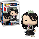 Byakuya Kuchiki #1698 Bleach Funko Pop Animation figure displayed in and out of box