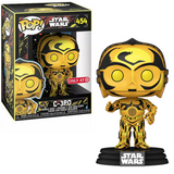 C-3PO #454 Star Wars Retro Series Target Exclusive Funko Pop in box and out of box