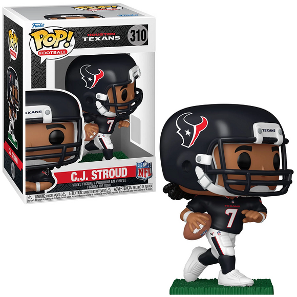 C.J. Stroud #310 NFL Texans Funko Pop in box and out of box