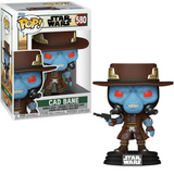 Cad Bane #580 Star Wars The Book of Boba Fett Funko Pop figure in box and out of box holding blaster