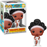 Calliope Muse #1665 Disney Hercules Funko Pop in box and out of box