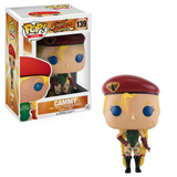 Cammy #139 Street Fighter Funko Pop! shown in and out of box