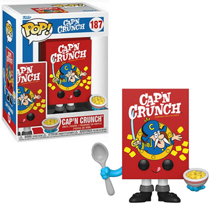 Cap'N Crunch Cereal Box #187 - Cap'N Crunch Funko Pop!