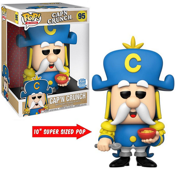 Cap'n Crunch #95 - Cap'n Crunch Funko Pop! Ad Icons [10-Inch Funko Limited Edition]