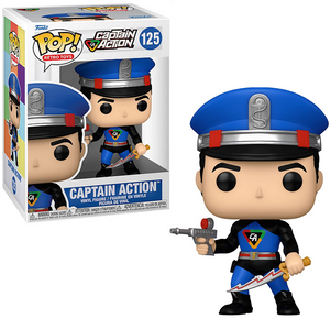 Captain Action #125 - Captain Action Funko Pop! Retro Toys