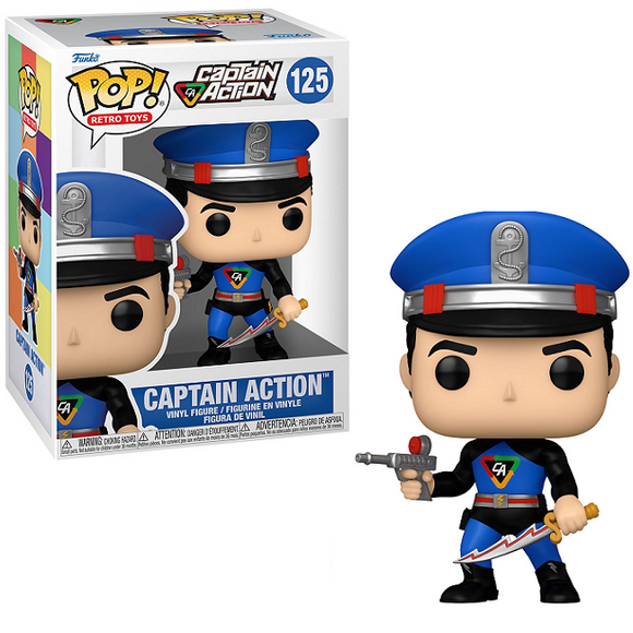 Captain Action #125 - Captain Action Funko Pop! Retro Toys