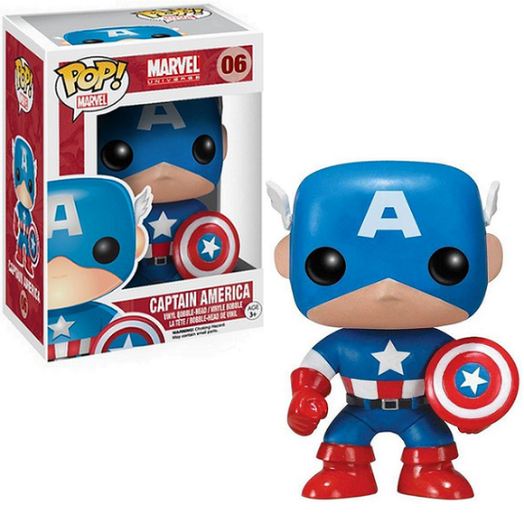 Captain America #06 - Marvel Universe Funko Pop! Marvel