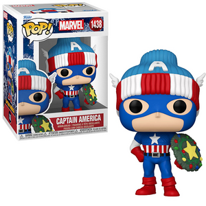 Captain America #1438 - Marvel Funko Pop! [Holiday]