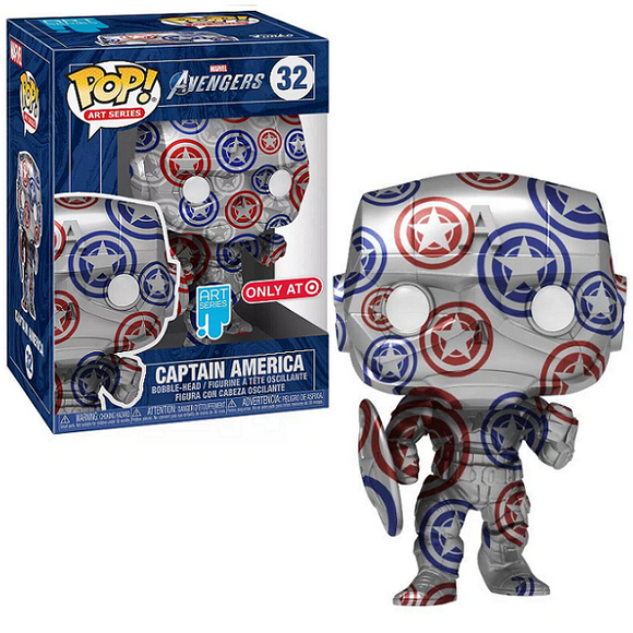 Captain America #32 - Avengers Funko Pop! Art Series [Target Exclusive]