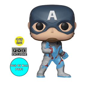 Captain America #450 [OOB] – Avengers Funko Pop! [GitD FYE Exclusive]