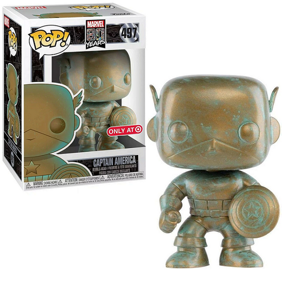 Captain America #497 – Marvel 80th Funko Pop! [Target Exclusive]