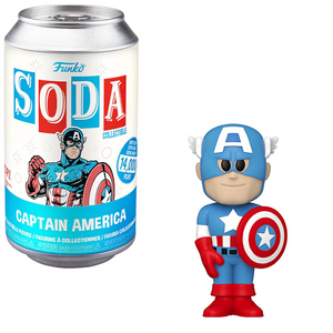 Captain America – Marvel Funko Soda [Common Opened]