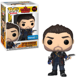 Captain Boomerang #1117 Funko Pop! shown in box and out of box, front view