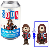 Captain Carter Marvel What If Funko Soda figure in can and out of can