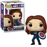 Captain Carter Stealth Suit #968 Marvel What If Funko Pop figure in box and out of box