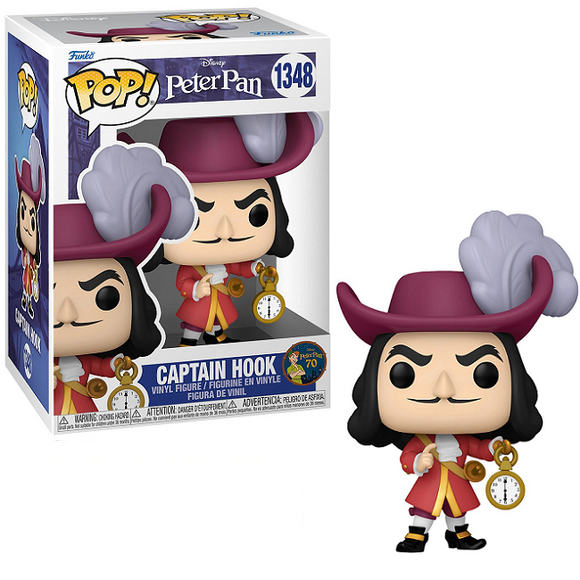 Captain Hook #1348 - Peter Pan 70th Funko Pop!