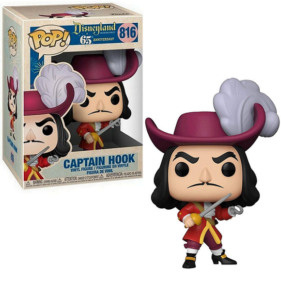 Captain Hook #816 - Disneyland 65th Funko Pop!