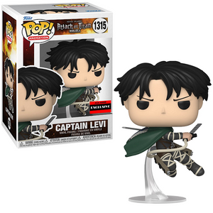 Captain Levi Ackerman #1315 - Attack on Titan Funko Pop! [AAA Anime Exclusive]