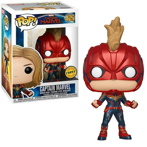 Captain Marvel #425  - Captain Marvel Funko Pop! [Chase Version]