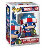 Captain America #1438 Funko Pop! – Marvel Holiday collectible in box