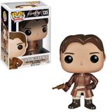 Captain Malcolm Reynolds #135 Funko Pop! shown in box and out of box, front view