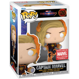Captain Marvel #1265 The Marvels Funko Pop! Marvel Collector Corps Exclusive shown in box