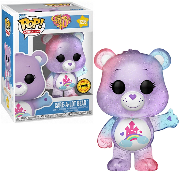 Care-a-Lot Bear #1205 - Care Bears 40th Funko Pop! Animation [Translucent Chase]