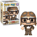 Carl #1478 Disney UP Funko Pop shown in and out of the box.