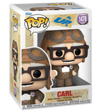 Carl #1478 Disney UP Funko Pop inside the box.