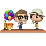 Carl & Ellie with Balloon Cart #1152 Funko Pop Moment shown out of the box, front view