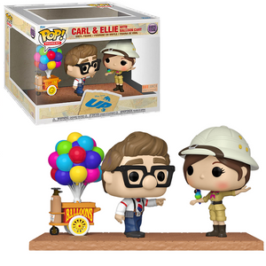Carl & Ellie With Balloon Cart #1152 - Up Funko Pop! Moment [Box Lunch Exclusive]